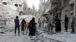 Hunderttausende in Aleppo haben nur noch giftiges Brunnenwasser