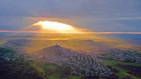 So sehen Vögel den Taunus
