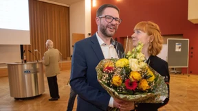 Thorsten Stolz setzt sich als Landrat durch