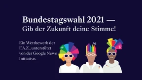 Gib der Zukunft deine Stimme! F.A.Z. startet Schulprojekt zur Bundestagswahl 2021