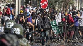 Krawalle in Chile wegen Corona-Beschränkungen