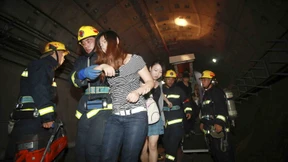 Hunderte Verletzte bei U-Bahn-Unfall in Schanghai