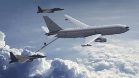 Boeings neues Tankflugzeug hebt ab