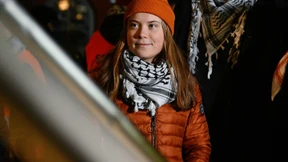 Greta Thunberg nimmt an Pro-Palästina-Demo teil