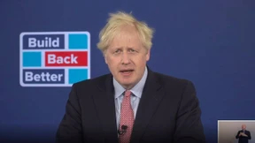 Wie sich Boris Johnson als Windkraftpionier inszeniert