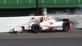 Schwerer Unfall von Bourdais in Indianapolis