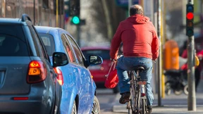 Des Radfahrers Albtraum