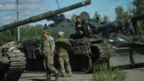 Ortschaft im Gebiet Luhansk unter ukrainischer Kontrolle