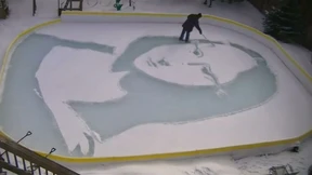 Schnee schippen mal anders