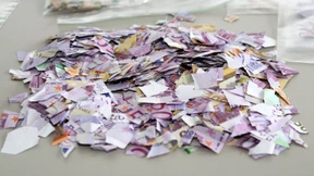  Scheine im Wert von 89.160 Euro zerrissen 