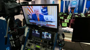 Trump ruft zum Gewaltverzicht auf