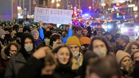 Auf der Straße gegen Putins Krieg