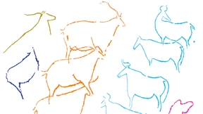 Wimmelbilder der Steinzeit