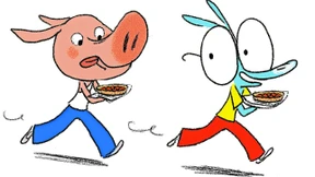 Ariols Vater zeichnet bei „Yippie!“