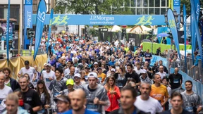 Ein Firmenlauf bringt Frankfurt wieder in Bewegung