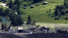Nach dem Bergsturz droht eine Flutkatastrophe