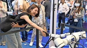 Katz und Zoll mit Donald Trump