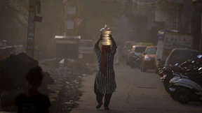 Wasser holen unter Lebensgefahr