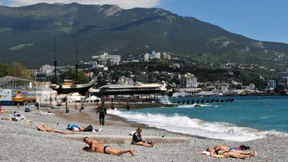 Das Herz so voll, der Strand noch leer