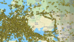 Kampfhandlungen zwingen erste Asienflüge zu großen Umwegen