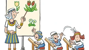 Hieroglyphische Pflanzen