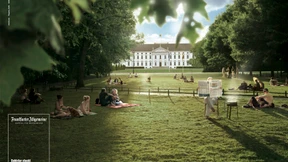 F.A.Z. Motive halten länger: Joachim Gauck grillt wieder vor Schloss Bellevue