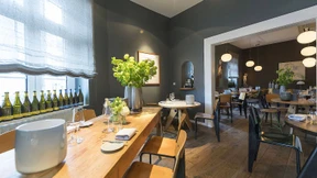 Schneekrabbe und Kalbstatar