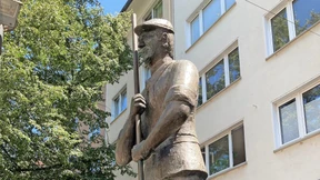 Schlammbeiser als Ampelmännchen