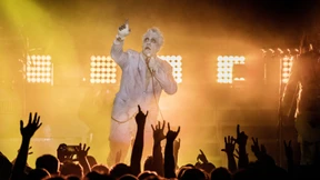 Demonstration gegen Rammstein in Frankfurt