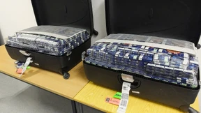 278.000 Zigaretten in Gepäck sichergestellt