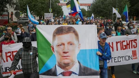 Tausende Menschen bei Protesten im Osten Russlands