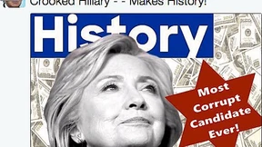 „Korrupteste Kandidatin aller Zeiten!“