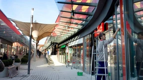 Neue Ladenstraße für das älteste Einkaufszentrum