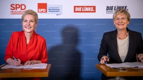 SPD und Linke unterzeichnen Koalitionsvertrag