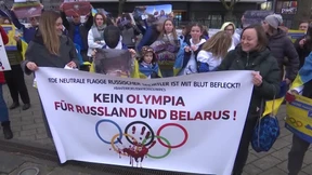 Proteste gegen russische Sportler bei Olympia