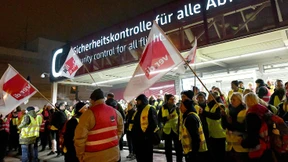 Flughafen-Streiks am Donnerstag treffen 111.000 Menschen