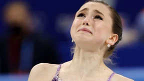 Ein Schluchzer, aber kein Wort von Walijewa