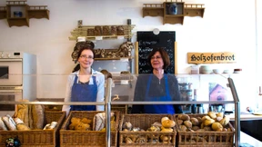 Dieses Mehl wird eine Schnecke