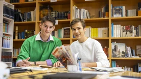 Als die Mensa eine Turnhalle war