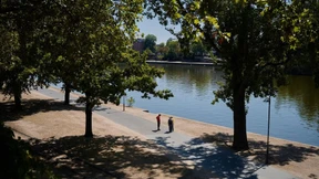 Nachhaltigkeit auf der gesperrten Straße
