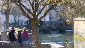 Ein letztes Sonnenbad vor dem Wetterumschwung