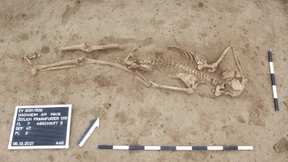 Das aufsehenerregende Frauengrab