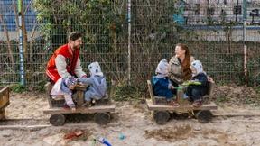 Mit einem Mal Großfamilie