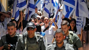 Konfrontation von Juden und Palästinensern auf dem Tempelberg