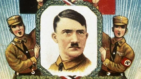 Das Porträt des Führers im Herrgottswinkel