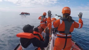 Seenotretter bei Einsatz bedroht