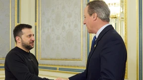 Neuer britischer Außenminister Cameron trifft Selenskyj