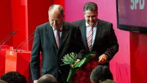 Steinbrück will Gabriel als Kanzlerkandidaten