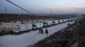 Erste Hilfskonvois erreichen belagerte Städte