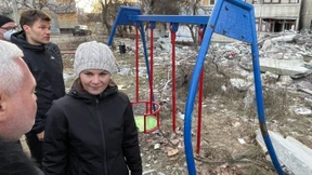 Außenministerin Baerbock zu Besuch in Charkiw